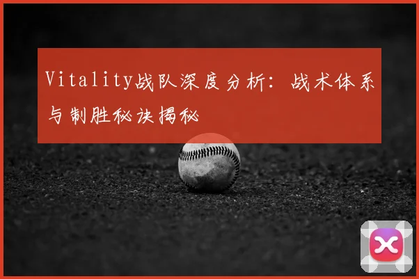 Vitality战队深度分析：战术体系与制胜秘诀揭秘
